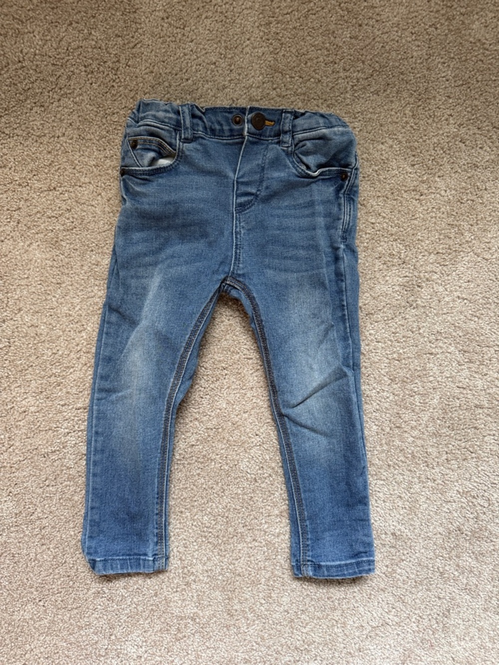 Zara Toddler Denim Jeggings - Blue